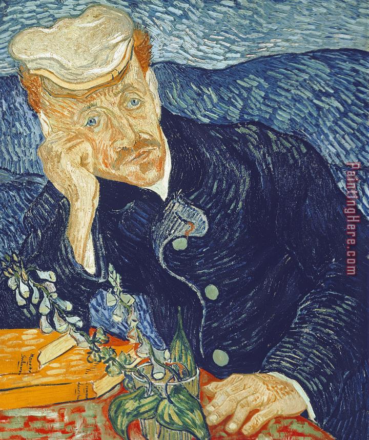Vincent van Gogh Portrait Of Dr Gachet